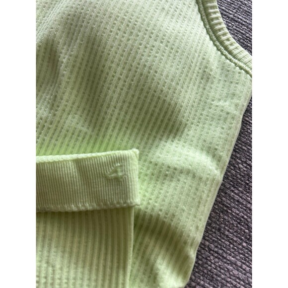 Lululemon Ebb to Street Tank Light Green Yellow - Picture 3 of 3